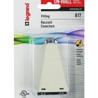 Legrand Traingle Metal Conduit Connector Box Ivory