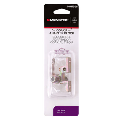 Monster Just Hook It Up F-Connector F Grounding Block