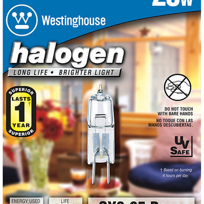 Westinghouse 20 W JC Decorative Halogen Bulb 300 lm Warm White
