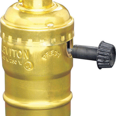 Leviton Aluminum Incandescent Medium Base Lampholder