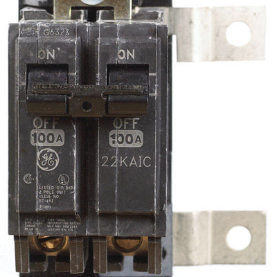 GE PowerMark Gold 100 amps Standard 2-Pole Circuit Breaker