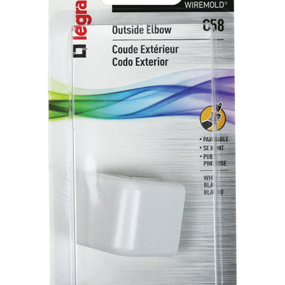 Legrand CordMate Electrical Elbow
