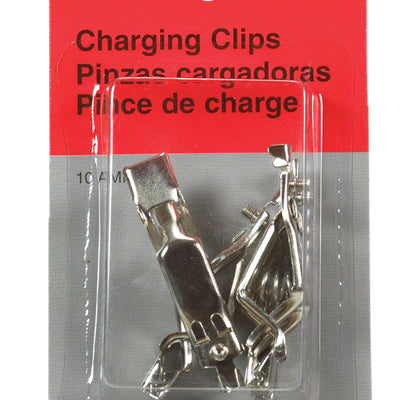 Gardner Bender 10 amps Battery Charging Clips 4 pk