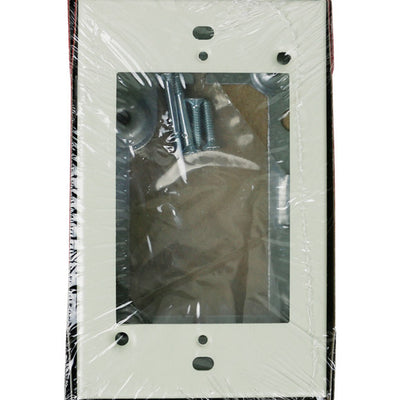 Legrand Rectangle Steel 1 gang Extension Starter Box Ivory