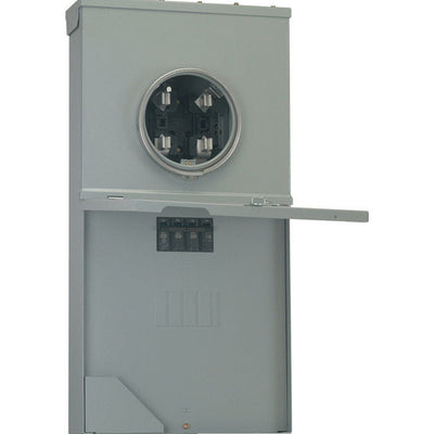GE 200 amps 120/240 V 4 space 8 circuits Surface Mount Main Breaker Load Center