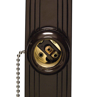 Leviton Pull Chain Lampholder 600 W 250 V Medium
