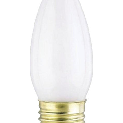 Westinghouse 25 W B11 Decorative Incandescent Bulb E26 (Medium) Warm White 2 pk