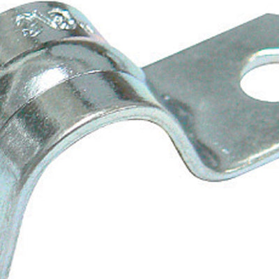 Sigma Electric ProConnex 3/8 in. D Zinc-Plated Steel 1 Hole Strap 3 pk