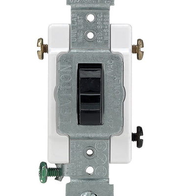 Leviton Commercial 20 amps Toggle Switch Brown