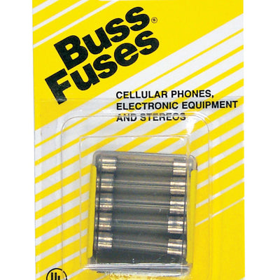 Bussmann Assorted amps Tube Fuse 5 pk