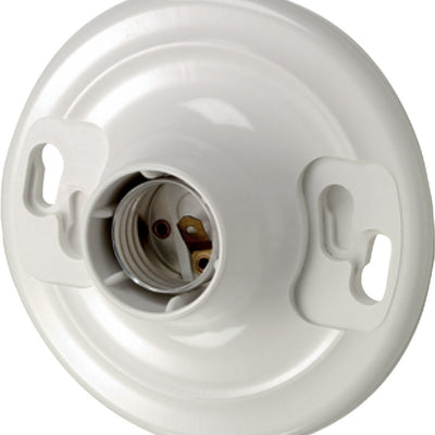 Leviton Plastic Incandescent Medium Base Keyless Socket