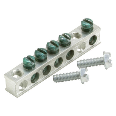 Eaton Cutler-Hammer 0 amps N/A V 5 space 5 circuits Bolt-On Mount Ground Bar Kit