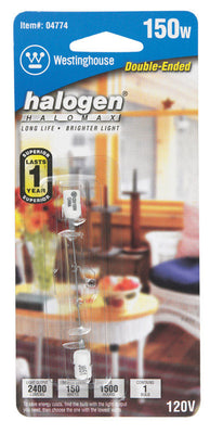 Westinghouse 150 W T3 Double-Ended Halogen Bulb 2,600 lm White