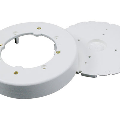 Legrand Round Plastic Electrical Box Ivory