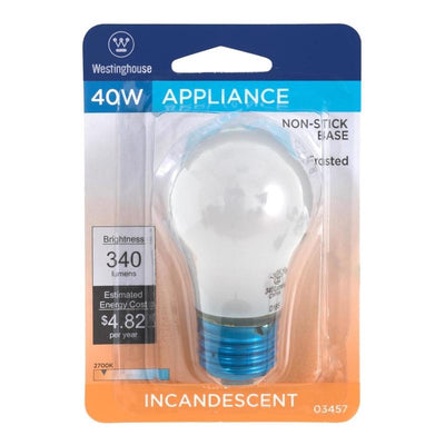 Westinghouse 40 W A15 A-Line Incandescent Bulb E26 (Medium) White