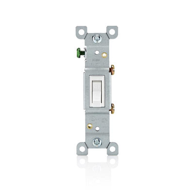 Leviton 15 amps Toggle Switch White