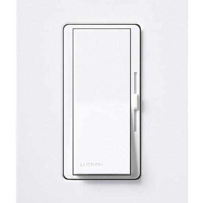 Lutron Diva 1.5 amps Single Pole Rocker Fan Control White