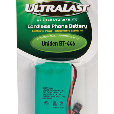 UltraLast NiMH AAA 3.6 V 800 mAh Cordless Phone Battery BATT-446
