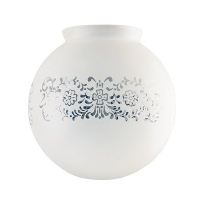 Westinghouse Globe White Glass Shade 6 pk