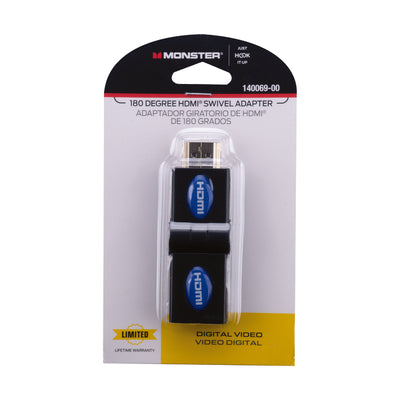 Monster Just Hook It Up Swivel HDMI Adapter