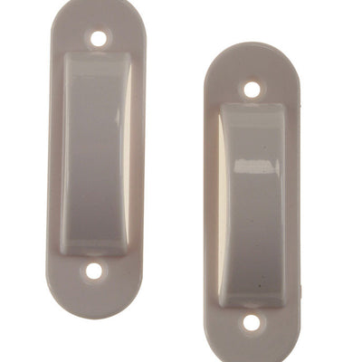Amerelle Gloss White Plastic Toggle Switch Guard 2 pk