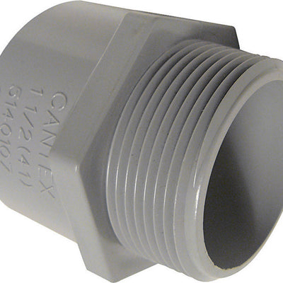 Cantex 1 in. D PVC Male Adapter For PVC