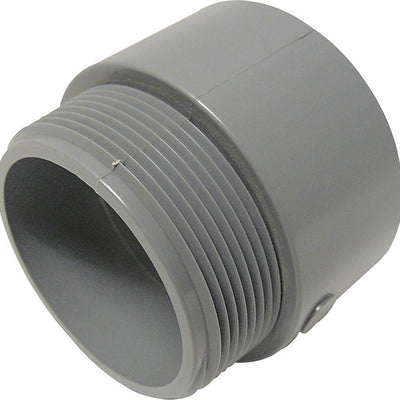 Cantex 2 in. D PVC Male Adapter For PVC 1 each