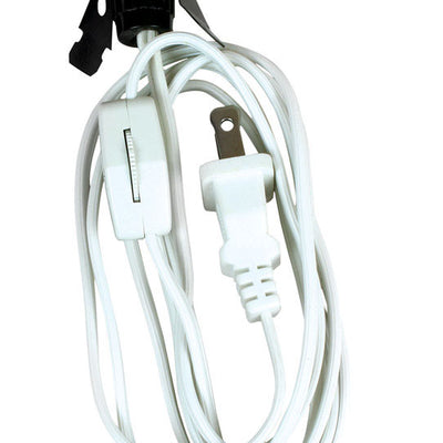 Jandorf Plastic Candelabra Base Lamp Cord Set