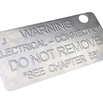 Sigma Electric ProConnex 0 in. D Aluminum Ground Code Tag For Grounding