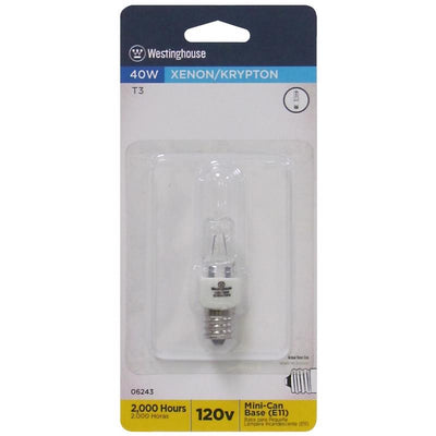 Westinghouse 40 W T3 Specialty Incandescent Bulb E11 White