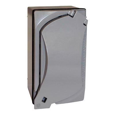 Sigma Electric Rectangle Die-Cast Metal 1 gang 4.58 in. H X 2.83 in. W GFCI Outlet Kit