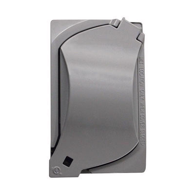 Sigma Electric Rectangle Die-Cast Metal 1 gang 4.57 in. H X 2.81 in. W Universal Cover