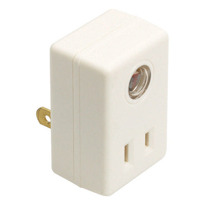 Amertac White Photoelectric Plug In Light Control