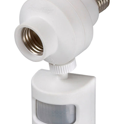 Amertac White Motion Activated Security Light Control