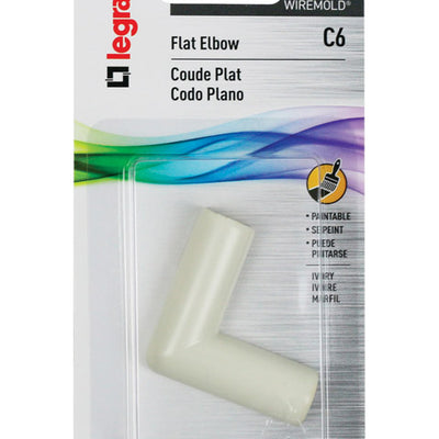Legrand Cordmate 2 3/4 in. D Plastic Electrical Conduit Elbow For AC, MC and RWFMC Cable