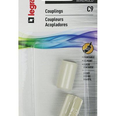 Legrand Cordmate 2 3/4 in. D Plastic Electrical Conduit Coupling For AC, MC and RWFMC Cable