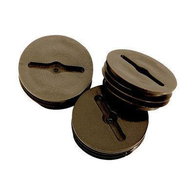 Sigma Electric Round Plastic 1/2 in. W Closure Plug