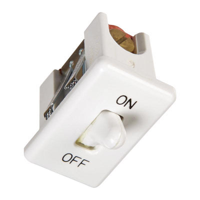 Jandorf 20 amps Single Pole Snap-In Toggle Appliance Switch White