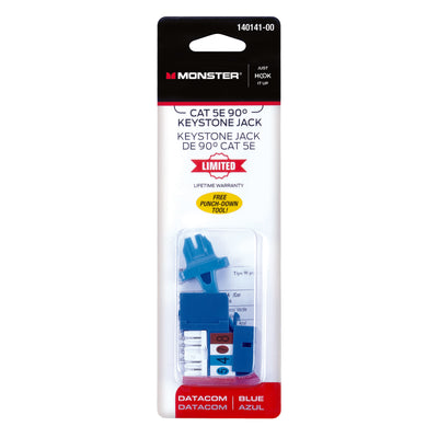 Monster Just Hook It Up Cat-5E Keystone Jack 350 MHz