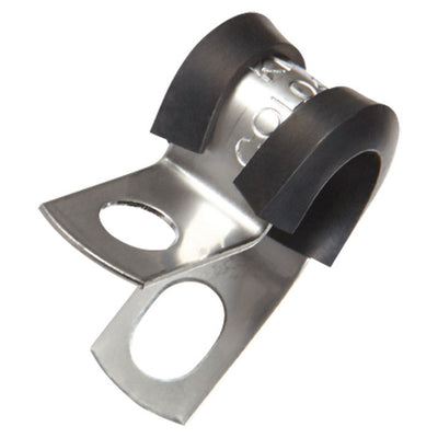 Jandorf 1/4 in. D Stainless Steel Cushion Clamp 2 pk
