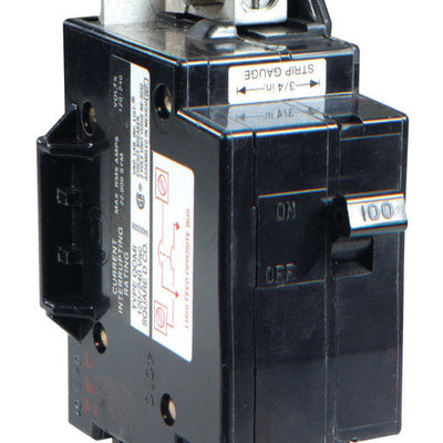 Square D QO 100 amps Plug In 2-Pole Circuit Breaker