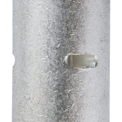 Jandorf 2/0 Ga. Uninsulated Wire Terminal Butt Splice Silver
