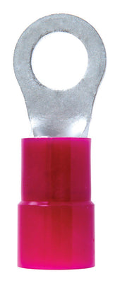 Jandorf 2 Ga. Insulated Wire Terminal Ring Red