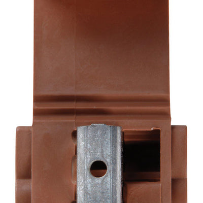 Jandorf 12-10 Ga. Insulated Wire Terminal Self-Stripping Brown 2 pk
