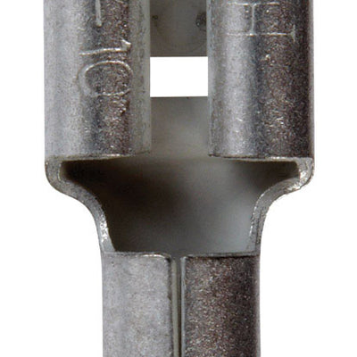 Jandorf 12-10 Ga. Uninsulated Wire Female Disconnect Silver 5 pk