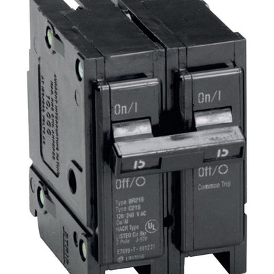 Eaton 15 amps Plug In 2-Pole Circuit Breaker