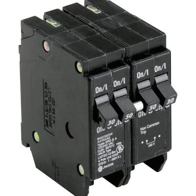 Eaton 30/50 amps Plug In 4-Pole Circuit Breaker