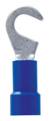 Jandorf 16-14 Ga. Insulated Wire Terminal Hook Blue 5 pk