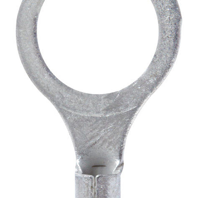 Jandorf 16-14 Ga. Uninsulated Wire Ring Terminal Silver 5 pk