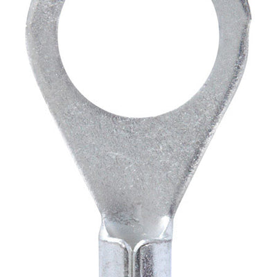 Jandorf 16-14 Ga. Uninsulated Wire Ring Terminal Silver 5 pk
